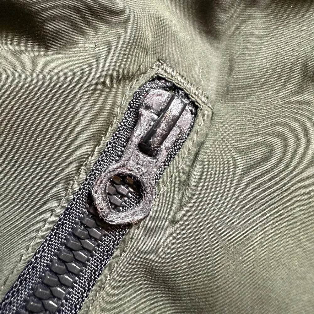 ZARA Baby Olive puffer HOOD Jacket Long Sleeve warm 